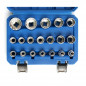 Σετ Καρυδάκια Torx 19 τμχ Kraft&Dele KD-10347