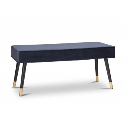 Ξύλινο Ταμπουρέ 101 x 42 x 45 cm Χρώματος Μπλε Lifa-Living 8719743325937