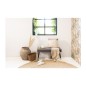 Ξύλινο Ταμπουρέ 101 x 42 x 45 cm Χρώματος Γκρι Lifa-Living 8719743325944