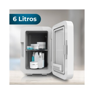 Ηλεκτρικό Φορητό Ψυγείο Θερμαντήρας 6 Lt 12-220 V Cecotec Bahamas Χρώματος Λευκό CEC-02695