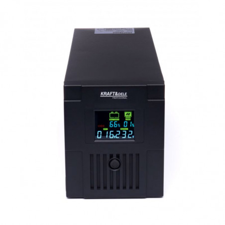 UPS με LCD Οθόνη 1500 VA 900 W Kraft&Dele KD-1929