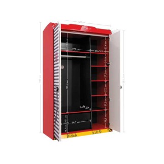 Παιδική ντουλάπα GT-1004 (1.20 x 2.02 x 57) cm