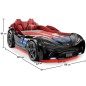 Παιδικό κρεβάτι αυτοκίνητο GTE-1372 Remote Control (0.97X1.90)