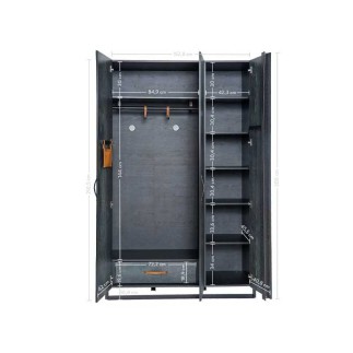 Παιδική Ντουλάπα DM-1002 (1.32 x 2.10 x 62) cm