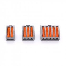 Σετ Κλέμμες Καλωδίων με Κλιπς 60 τμχ Kraft&Dele KD-10496