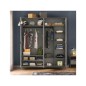 Παιδική ντουλάπα 4 φύλλα SG-1003 (1.83 X 2.14 X 0.59) cm
