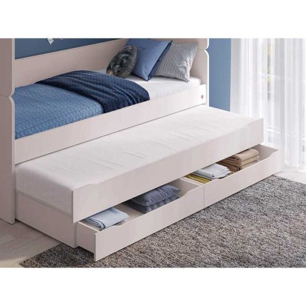 Παιδική κουκέτα WHITE STUDIO 2 (0.90Χ2.00)