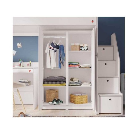 Παιδική κουκέτα WHITE STUDIO 3 (0.90Χ2.00)
