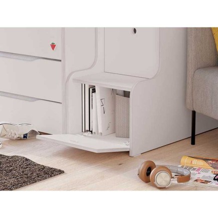 Παιδική κουκέτα WHITE STUDIO 11 (0.90 x 2.00)