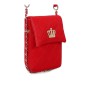 Γυναικεία Τσάντα Χιαστί Χρώματος Κόκκινο Juicy Couture 352 673JCT1334