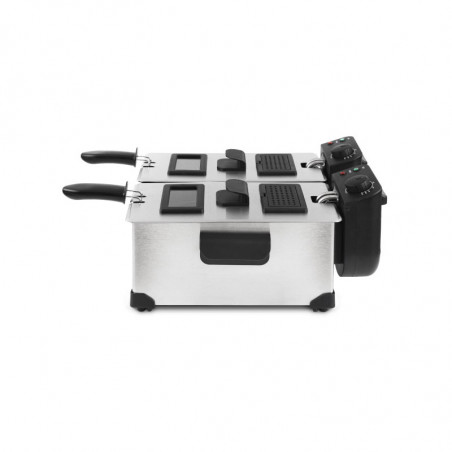 Διπλή Φριτέζα 6 Lt 3600 W H.Koenig DFX600