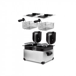 Διπλή Φριτέζα 6 Lt 3600 W H.Koenig DFX600