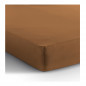 Υπέρδιπλο Σεντόνι Jersey με Λάστιχο 160 x 200 x 30 cm Χρώματος Taupe Dreamhouse 8717703801323