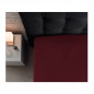 Υπέρδιπλο Σεντόνι Jersey με Λάστιχο 160 x 200 x 30 cm Χρώματος Μπορντό Dreamhouse 8717703801446