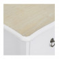 Ξύλινη Συρταριέρα με 5 Συρτάρια 34 x 30 x 100 cm Home Deco Factory HD68221