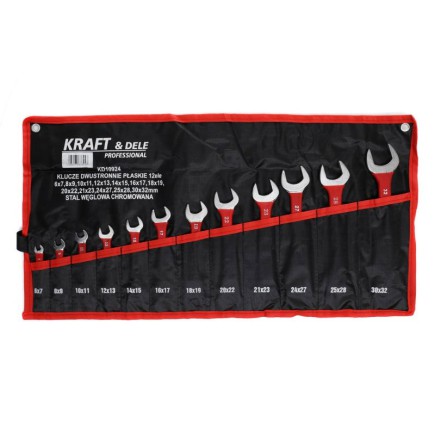 Σετ Γερμανικά Κλειδιά 12 τμχ Kraft&Dele KD-10924