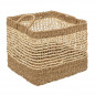 Σετ Ψάθινα Καλάθια Αποθήκευσης 38.5 x 34 x 29 cm 3 τμχ Atmosphera 168422