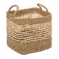 Σετ Ψάθινα Καλάθια Αποθήκευσης 38.5 x 34 x 29 cm 3 τμχ Atmosphera 168422