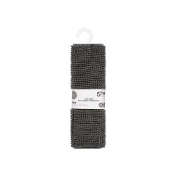 Χαλάκι Μπάνιου 80 x 50 x 0.4 cm Χρώματος Γκρι 5Five Simply Smart 138043H