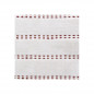 Βαμβακερό Χαλάκι Μπάνιου με Pompom 75 x 50 x 1 cm Χρώματος Κεραμιδί 5Five Simply Smart 174631E