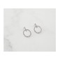 Σκουλαρίκια Alevine Jewellery Eloise με Κρύσταλλα Ζιργκόν Χρώματος Ασημί 8720195389972