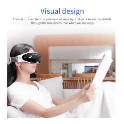 Επαναφορτιζόμενη Συσκευή Μασάζ Ματιών Visual Smart Eye Massager Anlan ALYBAMY01-01