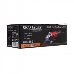 Γωνιακός Τροχός - Λειαντήρας 125 mm 1500 W Kraft&Dele KD-3160