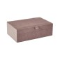 Βελούδινη Κοσμηματοθήκη - Μπιζουτιέρα 25 x 16 x 8 cm Home Deco Factory HD2317