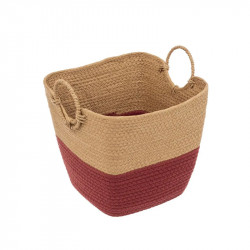 Σετ Ψάθινα Καλάθια Αποθήκευσης 37 x 32.5 x 36 cm 3 τμχ 5Five Simply Smart 174746C