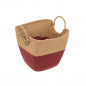 Σετ Ψάθινα Καλάθια Αποθήκευσης 37 x 32.5 x 36 cm 3 τμχ 5Five Simply Smart 174746C