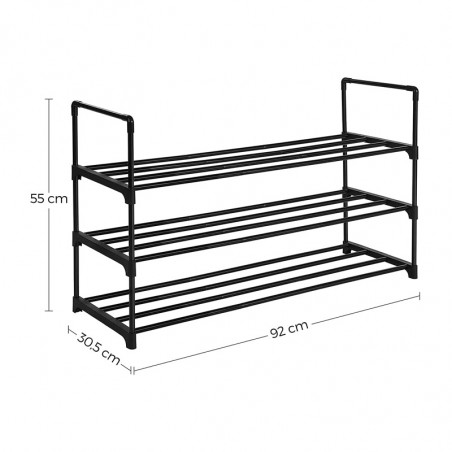 Stand Αποθήκευσης 15 Ζευγαριών Παπουτσιών 92 x 30.5 x 55 cm Songmics LSA303B02