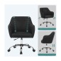 Καρέκλα Γραφείου 65 x 69 x 83-93 cm Χρώματος Μαύρο Songmics OBG019B01