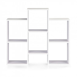 Ξύλινη Βιβλιοθήκη με 6 Ράφια 85 x 22 x 76 cm ModernHome WYJ-212