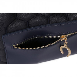 Γυναικεία Τσάντα Πλάτης Χρώματος Μαύρο - Navy Beverly Hills 711 657BHP0814