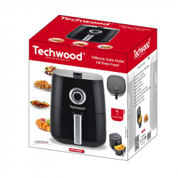 Φριτέζα Αέρος με Αποσπώμενο Κάδο 4 Lt 1300 W Techwood TFR-456SH