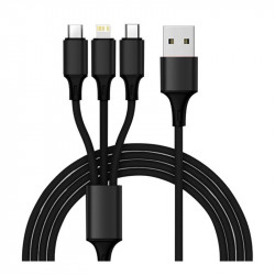 Φορτιστής Αυτοκινήτου με 3 Θύρες USB 2.1A και 1 USB QC 3.0 LED Xtrobb 19907