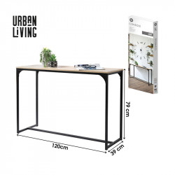 Μεταλλική Κονσόλα 120 x 39 x 79 cm Loft Urban Living 151065