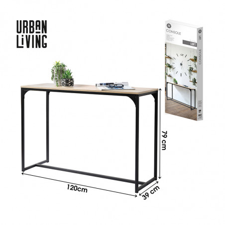 Μεταλλική Κονσόλα 120 x 39 x 79 cm Loft Urban Living 151065