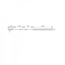 Ταινία LED 1.2 m με Αισθητήρα Κίνησης 4200K 3 W GSC 204020007