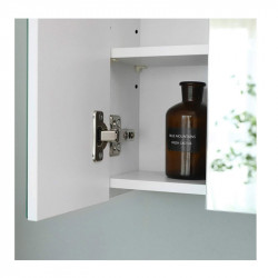 Καθρέπτης Μπάνιου με Ντουλάπι 60 x 15 x 55 cm VASAGLE BBK22WT