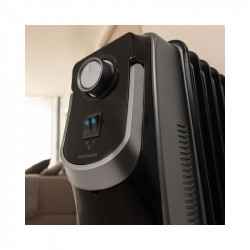 Καλοριφέρ Λαδιού 2000 W Χρώματος Μαύρο Cecotec Ready Warm 9000 Space 360° CEC-05889