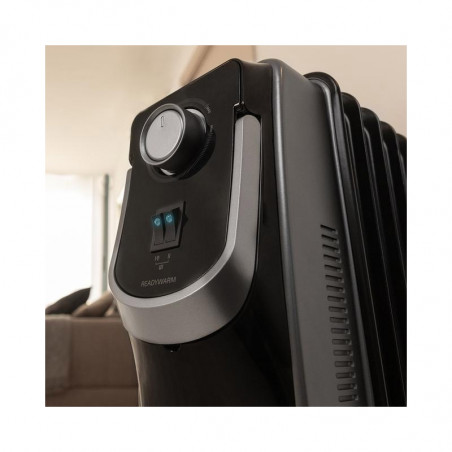 Καλοριφέρ Λαδιού 2000 W Χρώματος Μαύρο Cecotec Ready Warm 9000 Space 360° CEC-05889