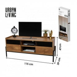 Μεταλλικό Έπιπλο Τηλεόρασης 115 x 39 x 47 cm Helio Urban Living 151523