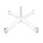 Μεταλλικός Καλόγερος 48 x 180 cm Χρώματος Λευκό ModernHome YLT-0610-White