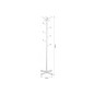 Μεταλλικός Καλόγερος 48 x 180 cm Χρώματος Λευκό ModernHome YLT-0610-White