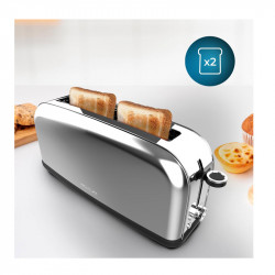 Φρυγανιέρα 850 W Cecotec Toastin' time 850 Inox Long Lite CEC-04839