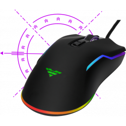 Ενσύρματο Οπτικό Ποντίκι Gaming με 7 Πλήκτρα 12400 DPI RGB Condor Classic Preyon PCC27B