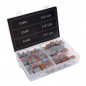 Σετ Κλέμμες Καλωδίων με Κλιπς 60 τμχ Kraft&Dele KD-10496