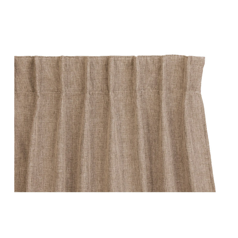 Κουρτίνα με Τρέσα 150 x 260 cm Χρώματος Taupe Lifa-Living 8719831797691