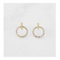 Σκουλαρίκια Alevine Jewellery Eloise με Κρύσταλλα Ζιργκόν Χρώματος Χρυσό 8720195389965